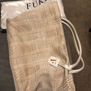 Furla straw tote GUC